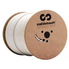 CABO COAXIAL RG59 40% 305MTRS BRANCO CABLETECH