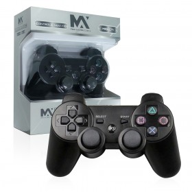 CONTROLE GAMER PS3 SEM FIO PRETO MAXCT1 MAXMIDIA