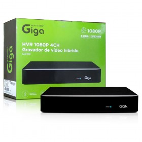 DVR HVR 1080P FULLHD 2MP 4 CANAIS GS0480 GIGA
