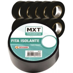 FITA ISOLANTE PVC ANTICHAMA 5M PCT/10 MXT