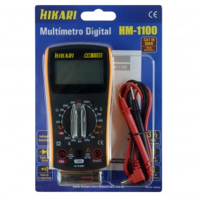 MULTIMETRO DIGITAL PROFISSIONAL HM1100 HIKARI