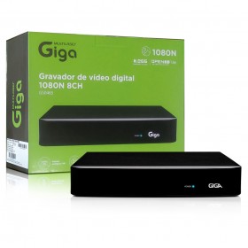 DVR OPEN HD 1080N 2MP 8 CANAIS GS0465 GIGA