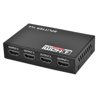 SPLITTER HDMI 1 X 4 3D C/FONTE LE4134 LELONG
