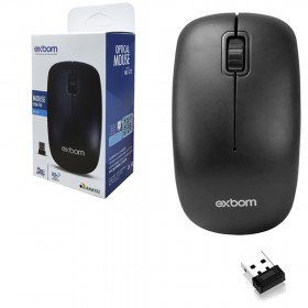 MOUSE SEM FIO 2,4GHZ MS-S22 KNUP EXBOM