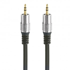 CABO P2 STEREO X P2 STEREO PROFISSIONAL GOLD METAL 1,80MTRS CBPD0018 STORM