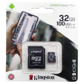 CARTAO MICRO SD 32GB CLASSE 10 100MBPS KINGSTON