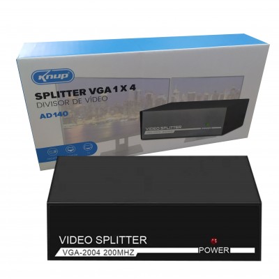 SPLITTER VGA 1X4 KPAD140 KNUP