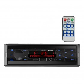 RADIO AUTOMOTIVO USB/FM/BLUETOOTH C/CONTROLE 2RCA 4X30WRMS TROCA PASTA RS2604BR ROADSTAR
