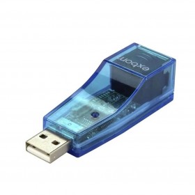 PLACA REDE USB 2.0 X RJ45 UL100 EXBOM