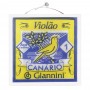 CORDA VIOLAO 1º ACO COM BOLINHA PCT/6 GESWB1 CANARIO GIANNINI