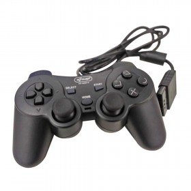 CONTROLE GAMER PS2 C/FIO PRETO KPGM014